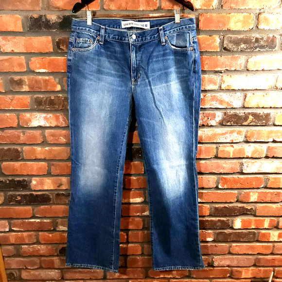 GAP Jeans Vintage Gap Low Rise Boot Cut Rigid Denim Jeans Medium